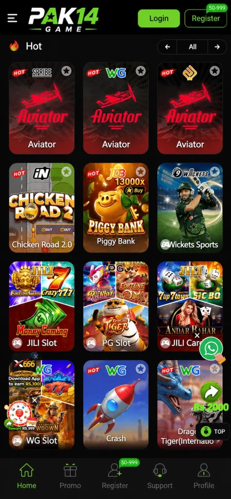 PAK14 GAME